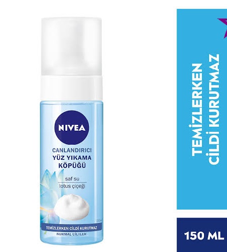 فوم شستشو صورت نیوآ Nivea حاوی عصاره گل لوتوس حجم 150 میل