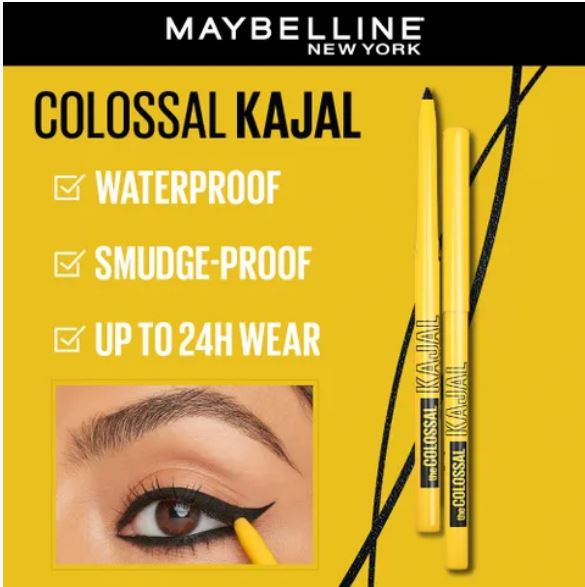 مداد چشم کژال میبلین  مدل Colossal Kajal