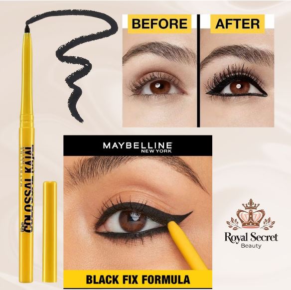 مداد چشم کژال میبلین  مدل Colossal Kajal