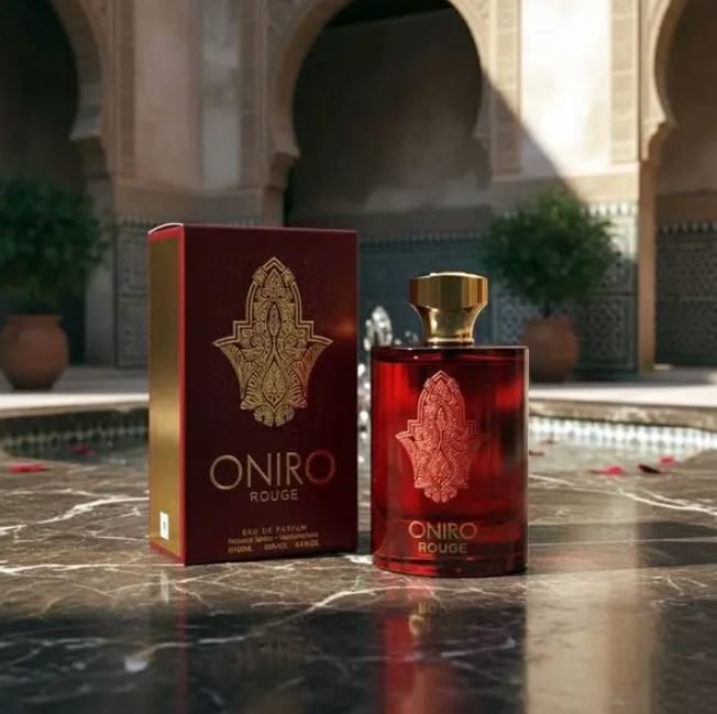 ادوپرفیوم  ادکلن فراگرنس ورد اونیرو رژ (Fragrance World Oniro Rouge)
