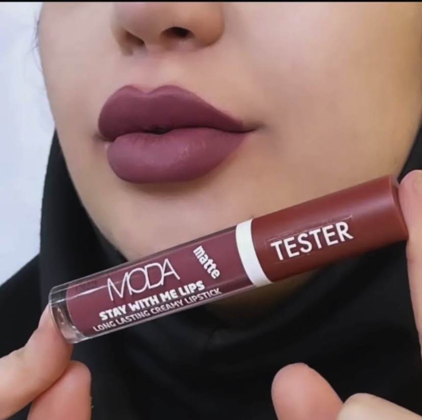 رژلب مایع مات و مخملی اورجینال 24 ساعته مودا ترکیه MODA